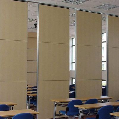 Qualität  Movable Modern Motorized Acoustic Walls And Partitions Electrically Operated Partition Walls Easy To Operate Movable Partition Systems usine